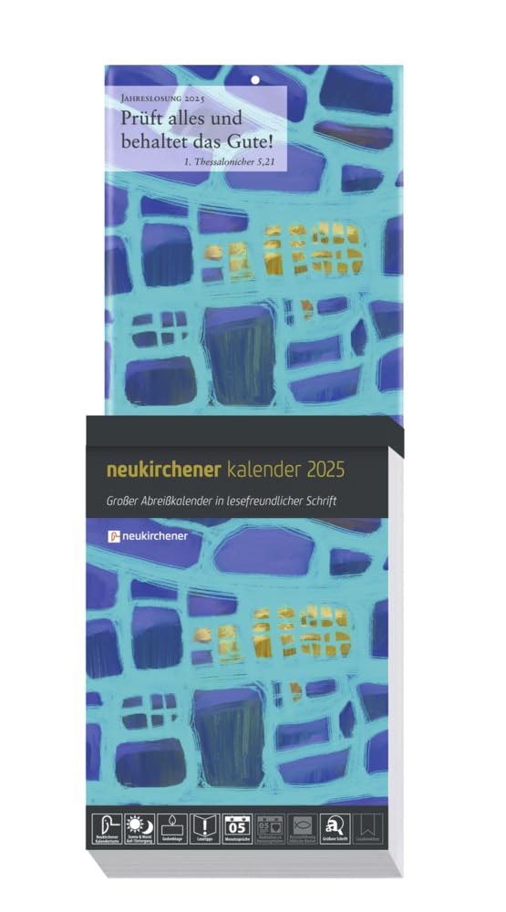 Neukirchener Kalender 2025 - Großer Abreißkalender in lesefreundlicher Schrift book