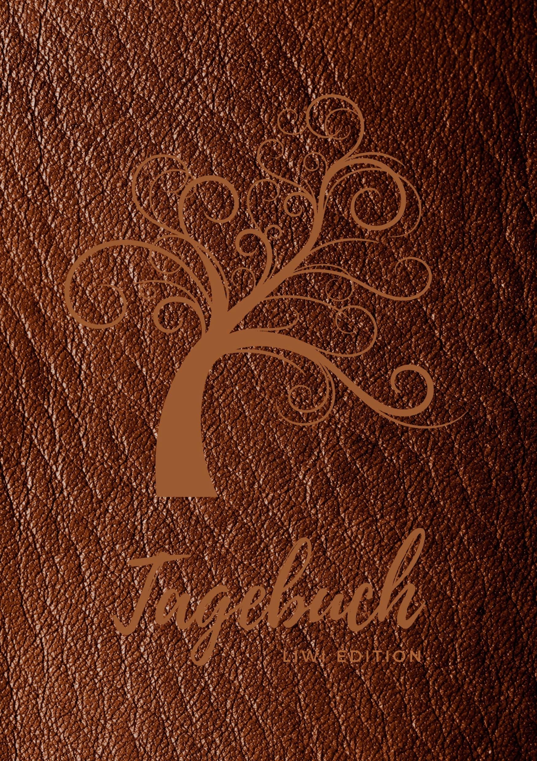 Tagebuch für Männer und Frauen - A5 liniert - 100 Seiten 90g/m² - Soft Cover Lebensbaum braun - FSC Papier: Diary - A5 - Paperback Essays & Short Stories