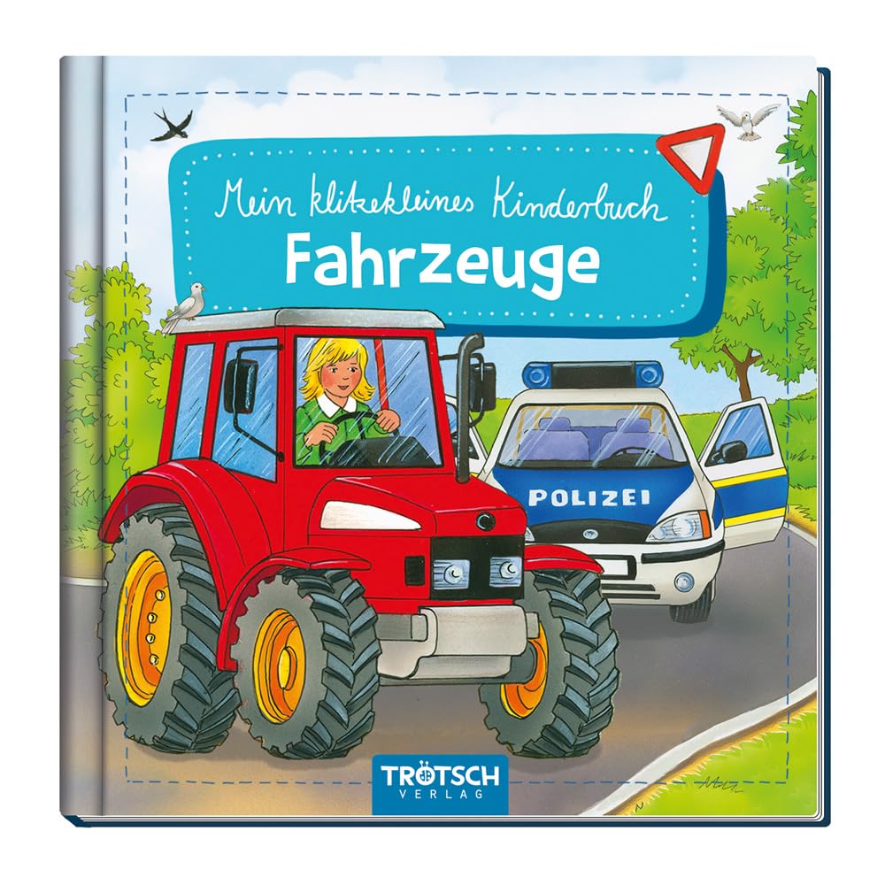 TRÖTSCH - Mein klitzekleines Kinderbuch "Fahrzeuge" | Handliches Kinderbuch mit Kurzgeschichten über Fahrzeuge: Bilderbuch mit liebevollen ... Thema Fahrzeuge | Ab 3 Jahren (Lesebücher) Novels & Short Stories