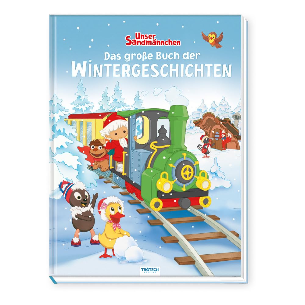 TRÖTSCH - Unser Sandmännchen Das große Buch der Wintergeschichten | Ab 2 Jahren: Geschichtenbuch Kinderbuch Sandmann book
