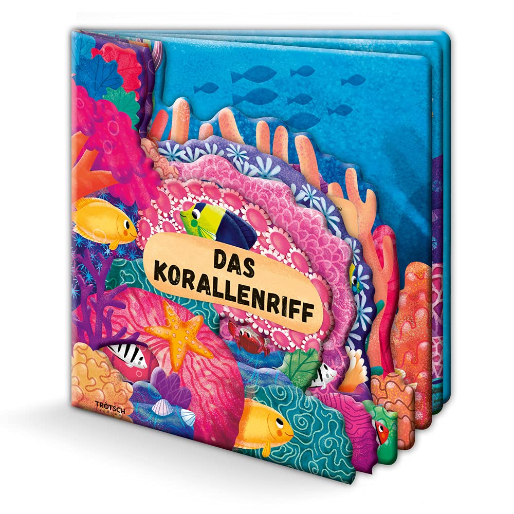 Trötsch Fensterbuch Das Korallenriff: Entdeckerbuch Beschäftigungsbuch Spielbuch (Erstes Wissen) Non-fiction