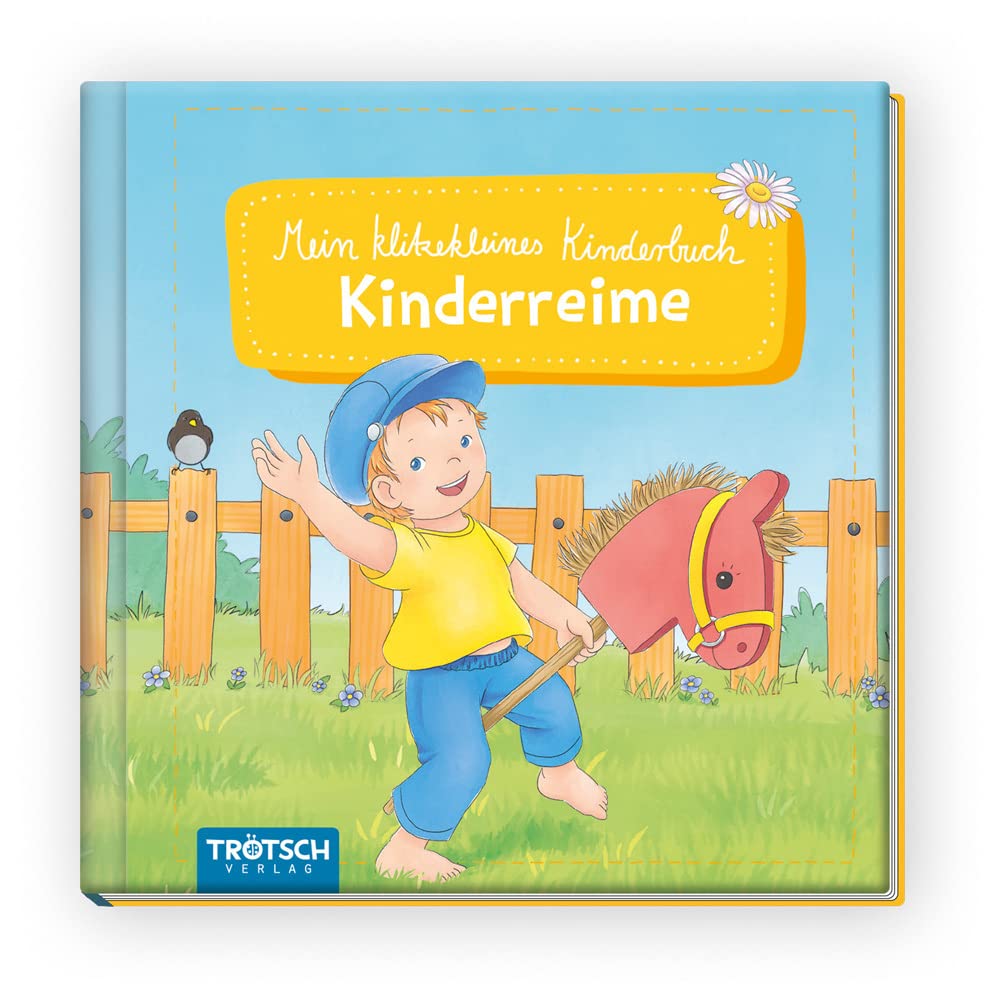 TRÖTSCH - Mein klitzekleines Kinderbuch "Kinderreime" | Kinderbuch mit 10 der schönsten Kinderreime: Handliches Kinderreime Buch zum Anschauen und Mitsprechen | Ab 3 Jahren Poetry