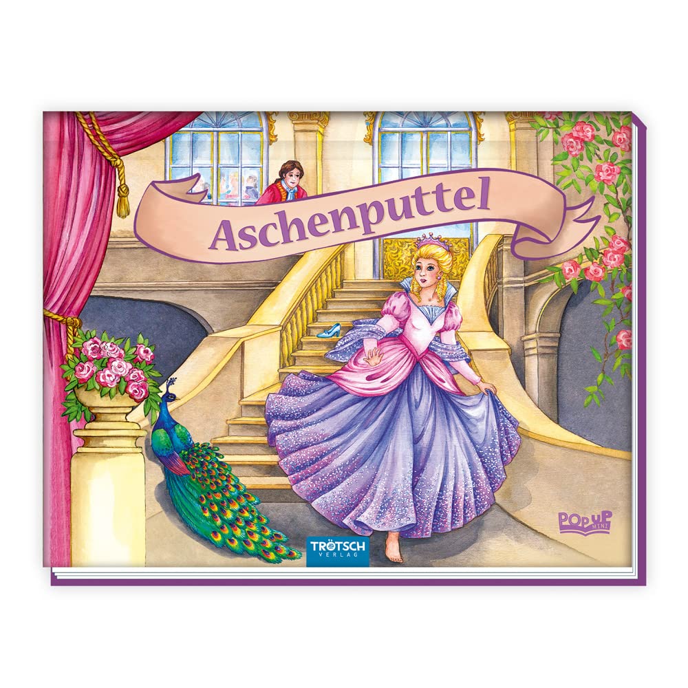 Trötsch Märchenbuch Pop-up-Buch Aschenputtel book