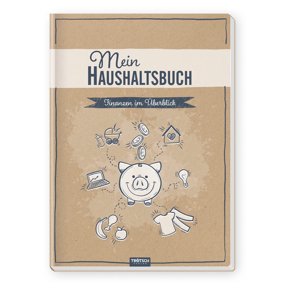 Trötsch Mein Haushaltsbuch Finanzen im Überblick: Einnahmen Ausgaben Buch Haushaltsplanung Organizer Business, Finance & Career