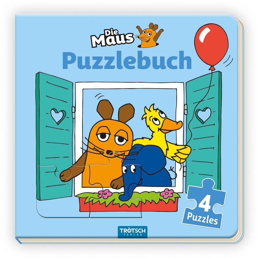 Trötsch Die Maus Puzzlebuch Tiptoi & Games