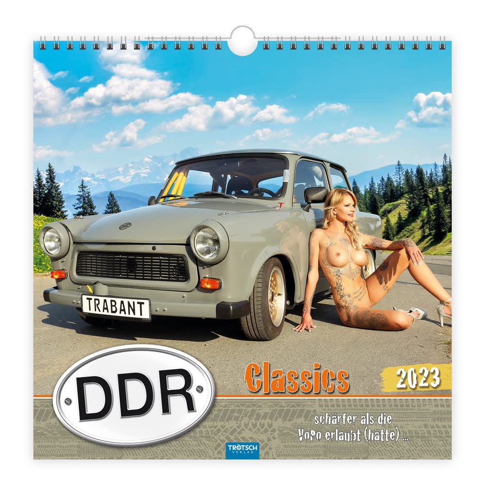 Trötsch Technikkalender DDR Classics 2023: schärfer als die VOPO erlaubt (hätte) book