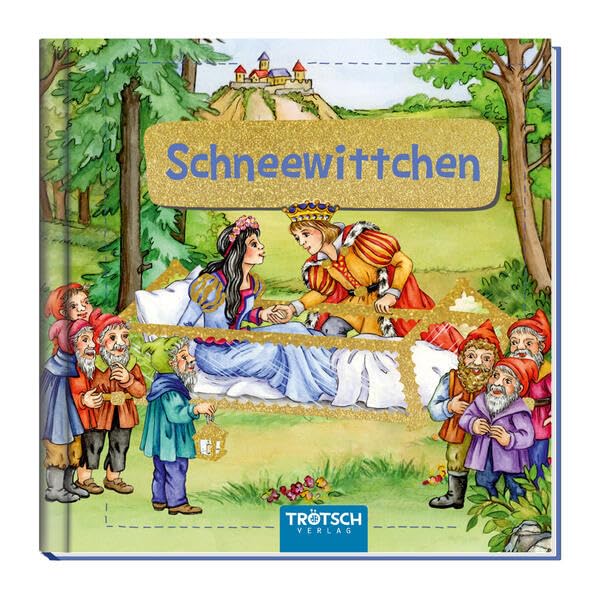 TRÖTSCH - Mein klitzekleines Kinderbuch "Schneewittchen" | Handliches Märchenbuch über Schneewittchen: Bilderbuch mit liebevollen Illustrationen und detailreichen Szenen | Ab 3 Jahren Parents & Children