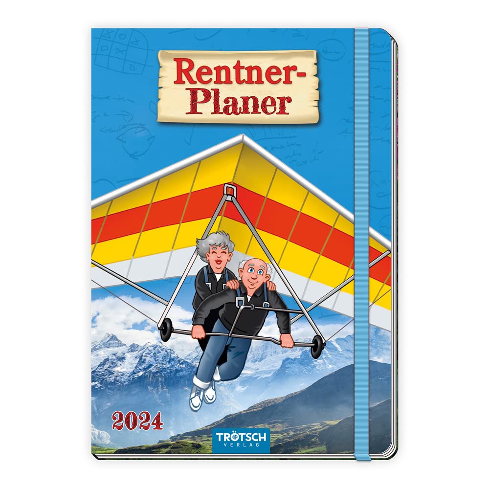 Trötsch Buchkalender Rentnerplaner 2024: Taschenkalender Geschenkkalender Lifestyle