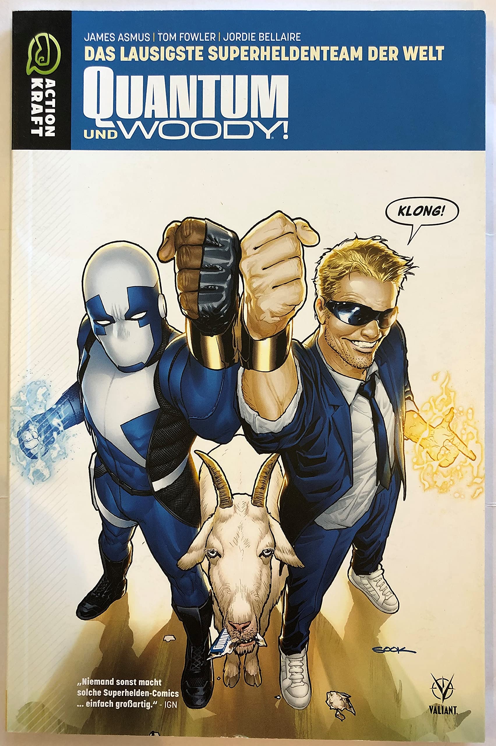 Quantum & Woody - Band 1: Das lausigste Superheldenteam der Welt Manga