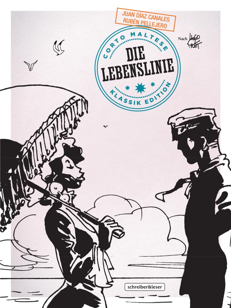 Corto Maltese: 17. Die Lebenslinie (Klassik-Edition in Schwarz-Weiß) (Corto Maltese – Klassik-Edition) Humour & Satire
