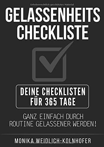 Product Image: Gelassenheits Checkliste