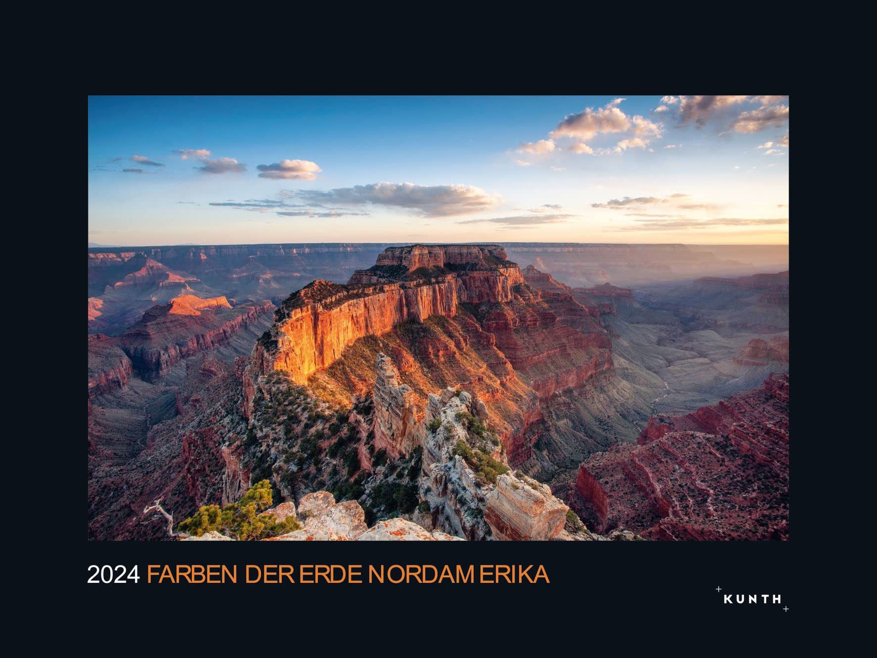 Farben der Erde Nordamerika - KUNTH Wandkalender 2024: Hochwertiger, bildstarker Kalender mit Spiralbindung im Großformat book
