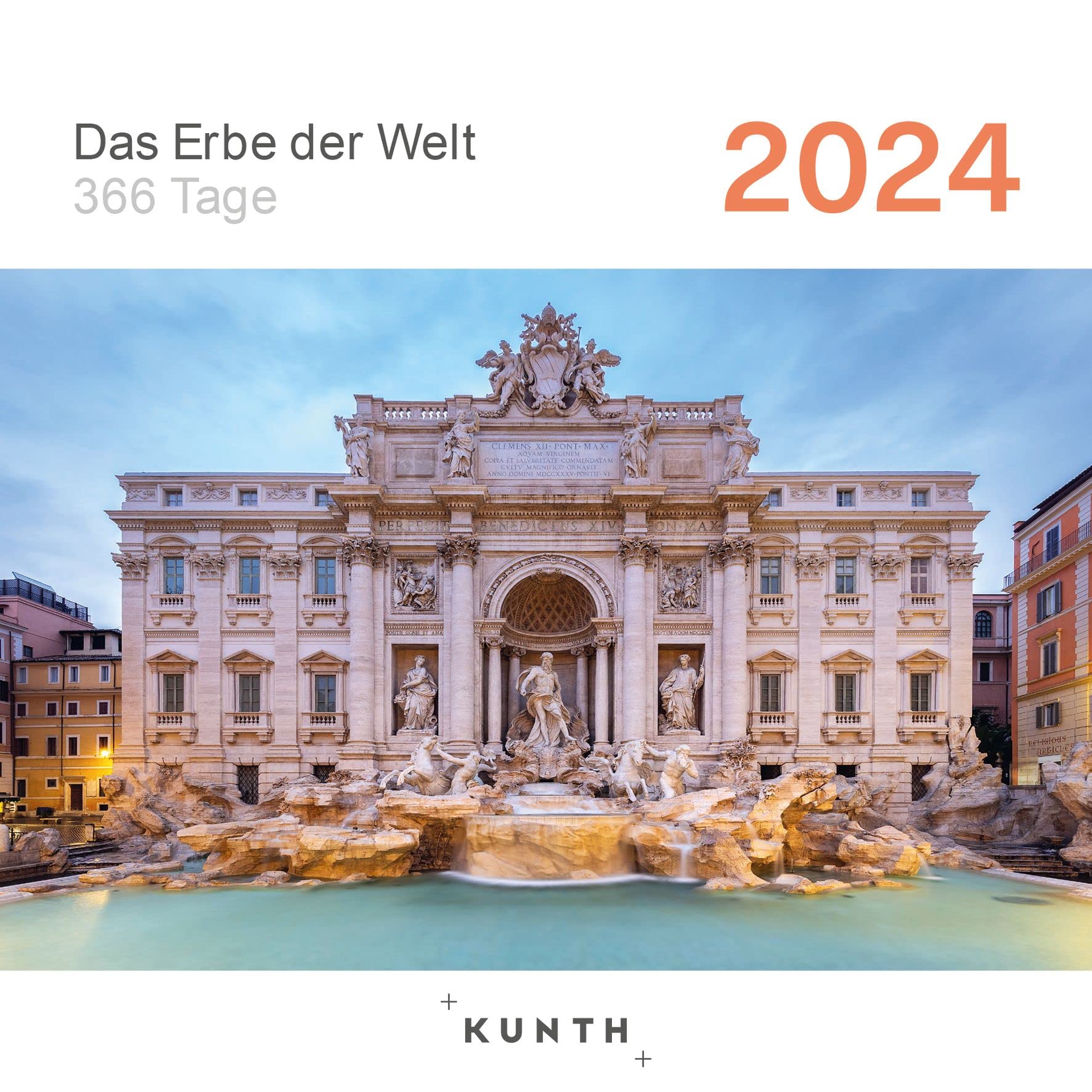 Das Erbe der Welt - KUNTH 366-Tage-Abreißkalender 2024: Tägliche Inspiration in Bild und Text. Kalender zum Aufhängen oder Aufstellen. (KUNTH Abreißkalender 365 Tage) Travel