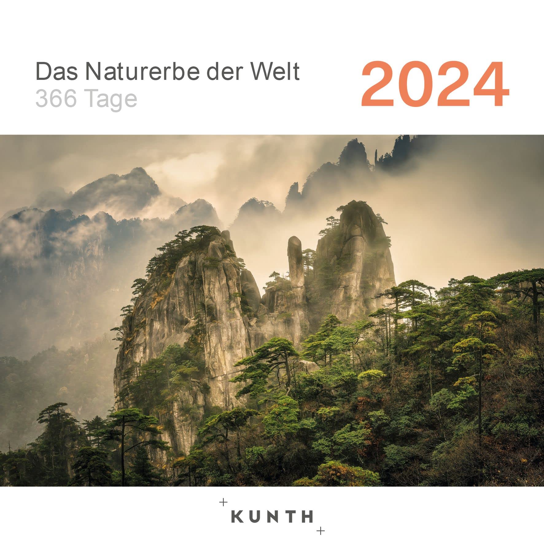 Das Naturerbe der Welt - KUNTH 366-Tage-Abreißkalender 2024: Tägliche Inspiration in Bild und Text. Kalender zum Aufhängen oder Aufstellen. book
