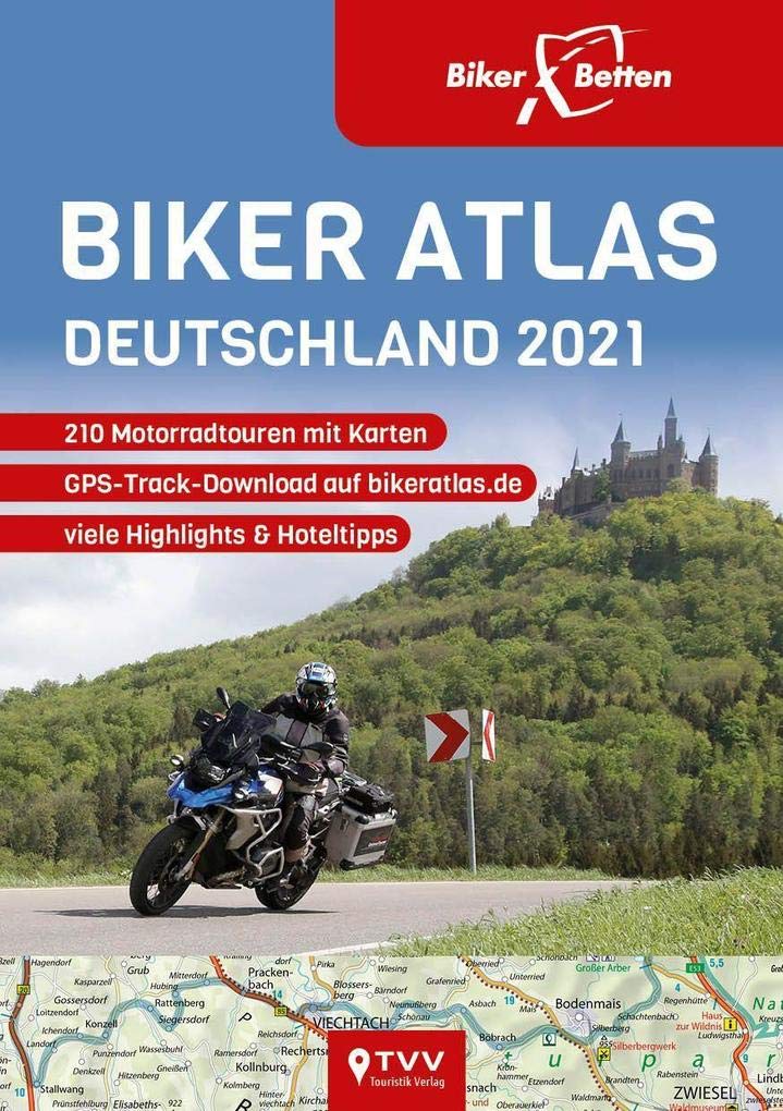 Biker Atlas DEUTSCHLAND 2021 Leisure, Home & Garden