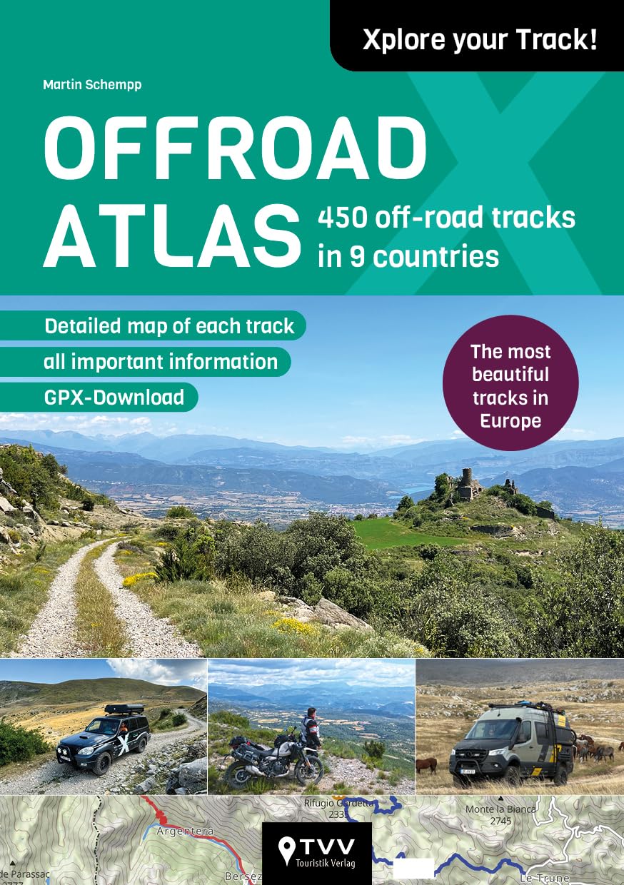 OFF-ROAD ATLAS (english edition) Leisure, Home & Garden