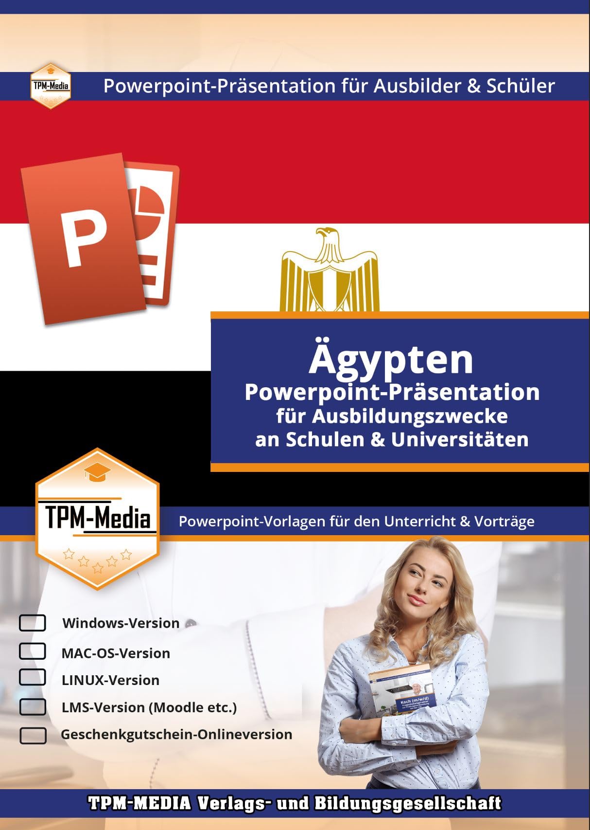 PowerPoint Präsentation: Land Ägypten – Lehrmaterial für Ausbilder und Schüler: (USB-Stick Version) Law