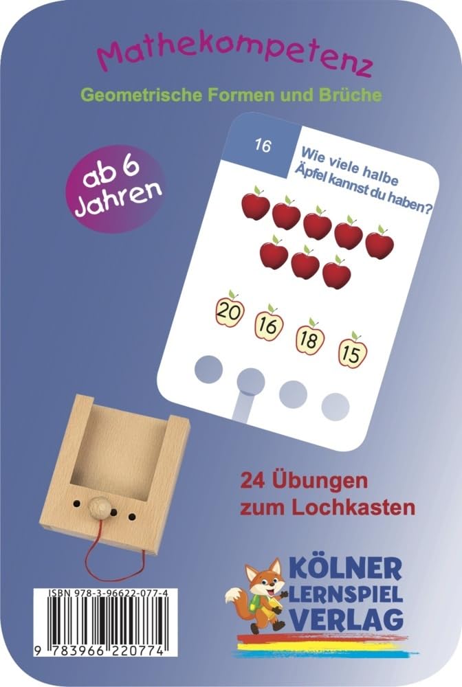 Mathekompetenz: Kartensatz für den Lochkasten (Der Lochkasten) Mathematics