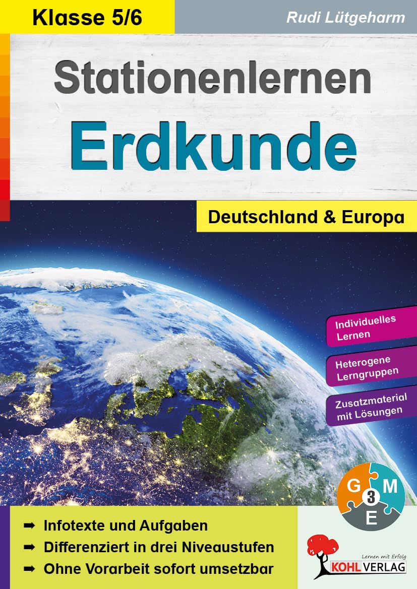 Stationenlernen Erdkunde / Klasse 5-6 book