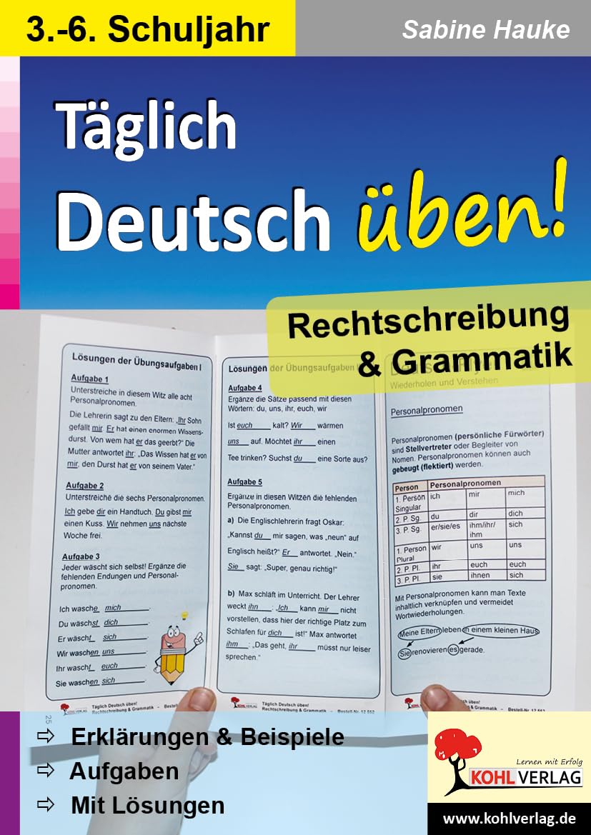 Deutsch-Flyer Rechtschreibung & Grammatik Learning & Reference