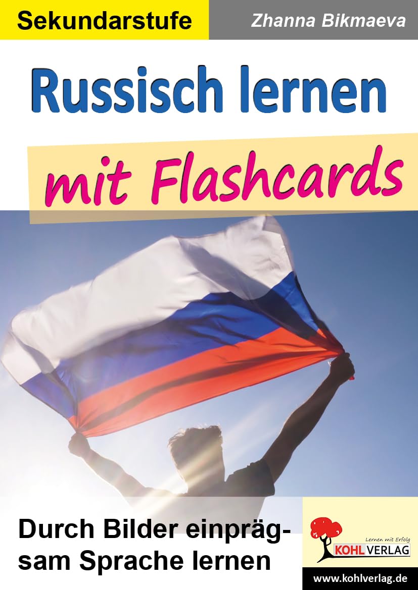 Russisch lernen mit Flashcards: Durch Bilder einprägsam Sprache lernen Foreign Languages ​​& Dictionaries