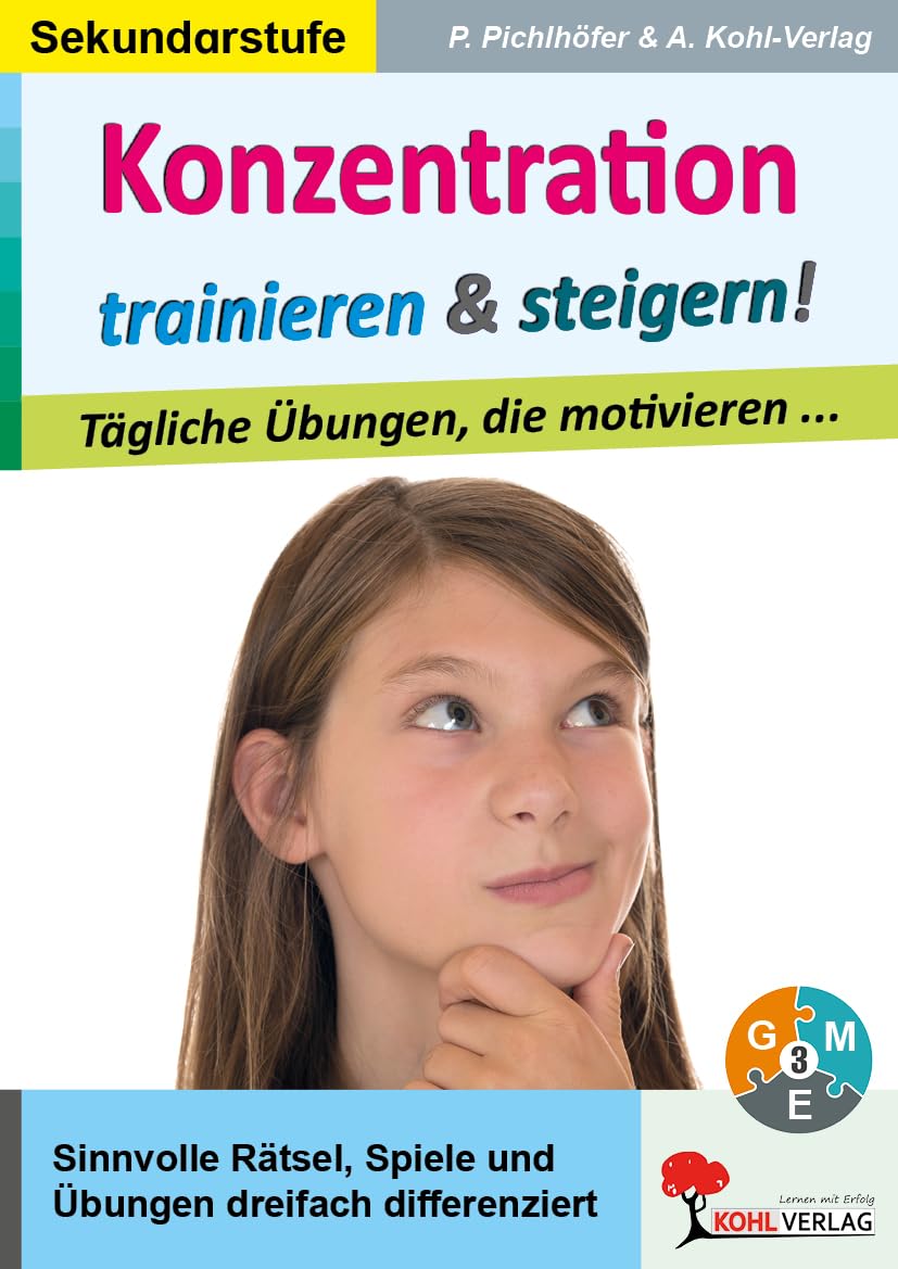 Konzentration trainieren & steigern! / Sekundarstufe: Tägliche Übungen, die motivieren .... Study Guides