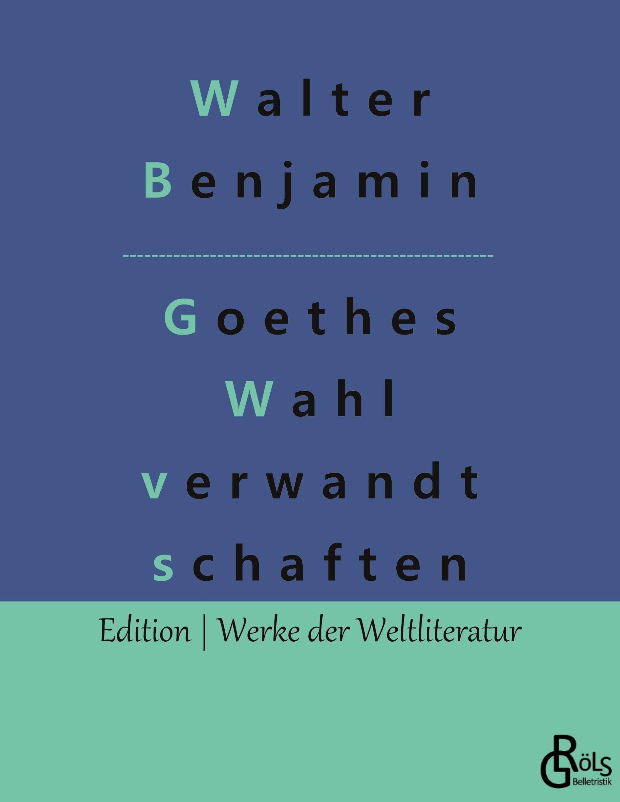 Product Image: Goethes Wahlverwandtschaften