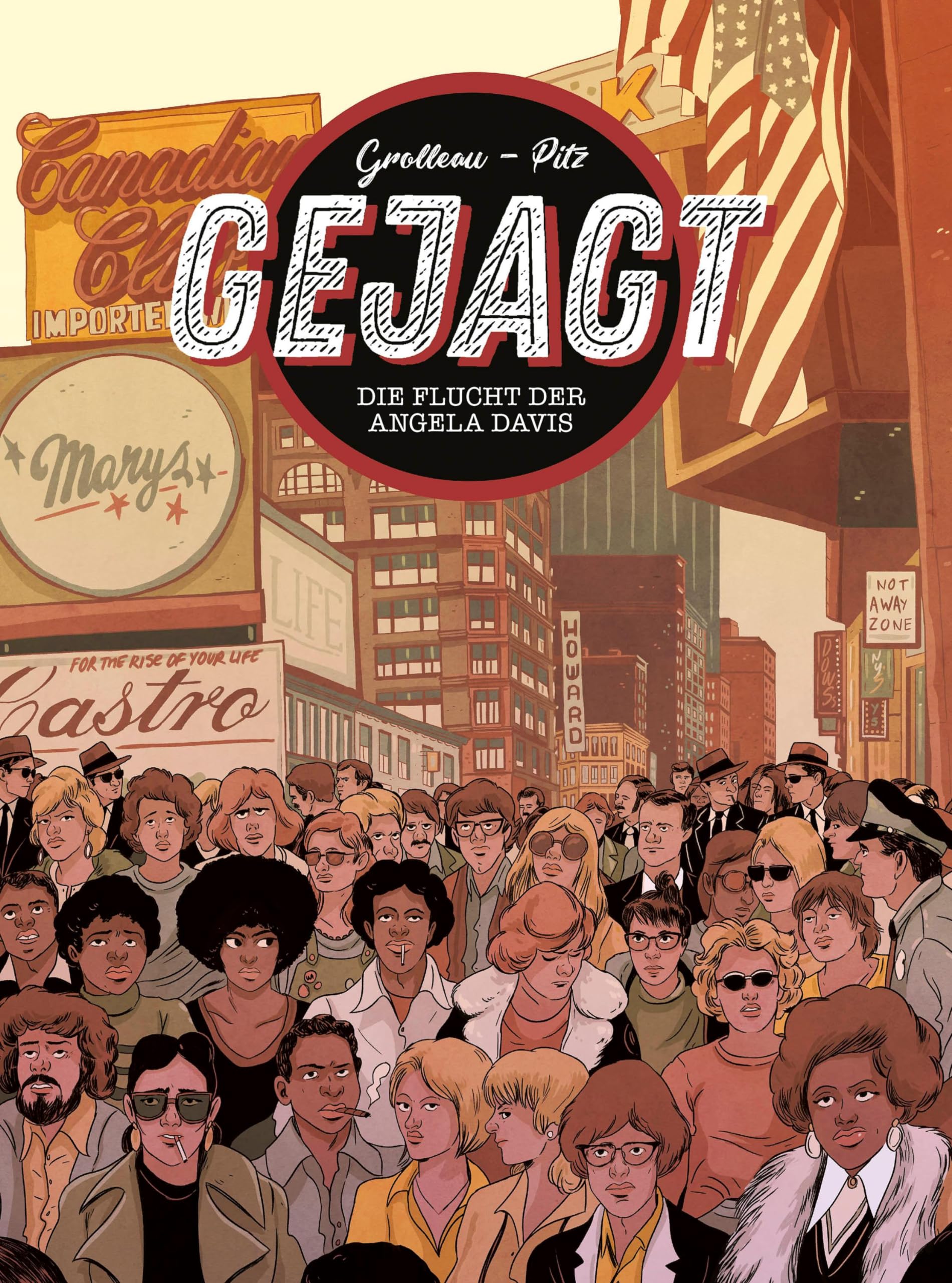 Gejagt: Die Flucht der Angela Davis Manga