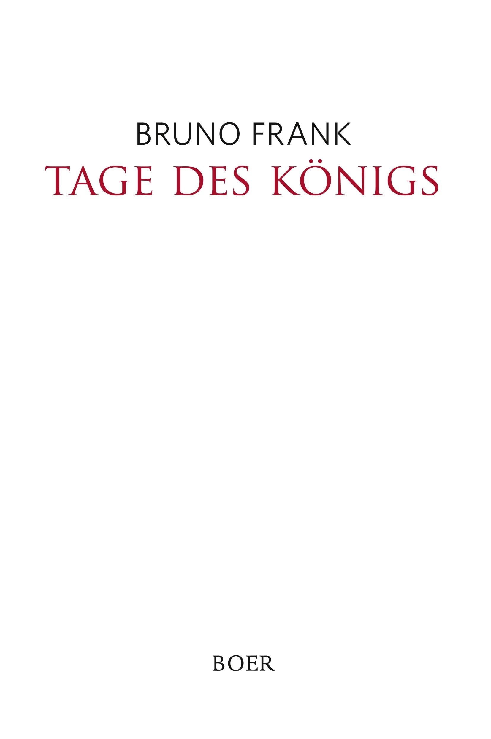 Tage des Königs Classics