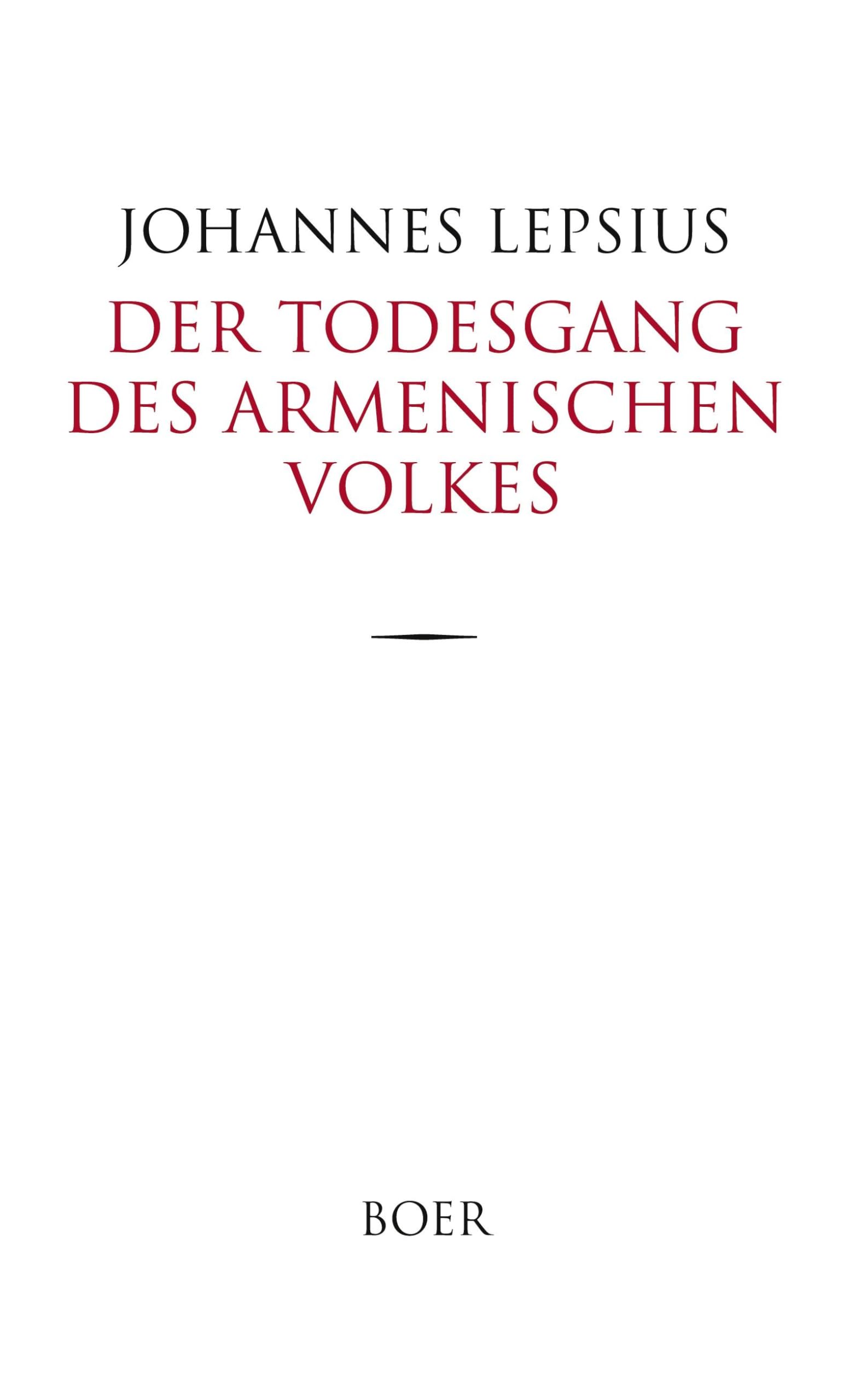 Der Todesgang des Armenischen Volkes: Bericht über das Schicksal des Armenischen Volkes in der Türkei während des Weltkrieges Politics & History