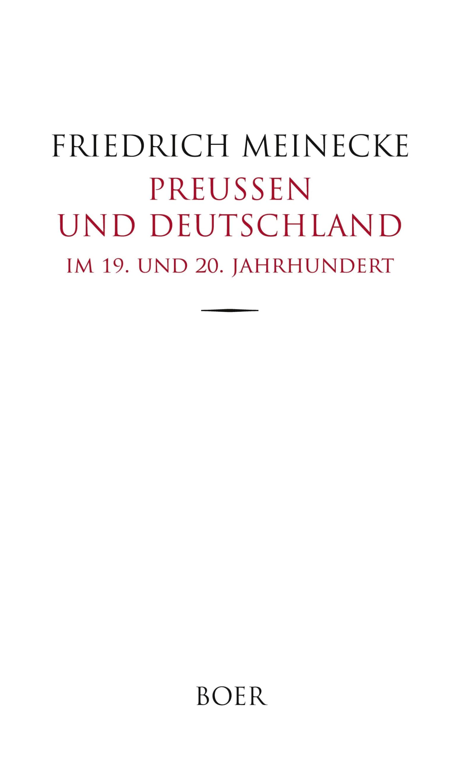 Preußen und Deutschland im 19. und 20. Jahrhundert Law