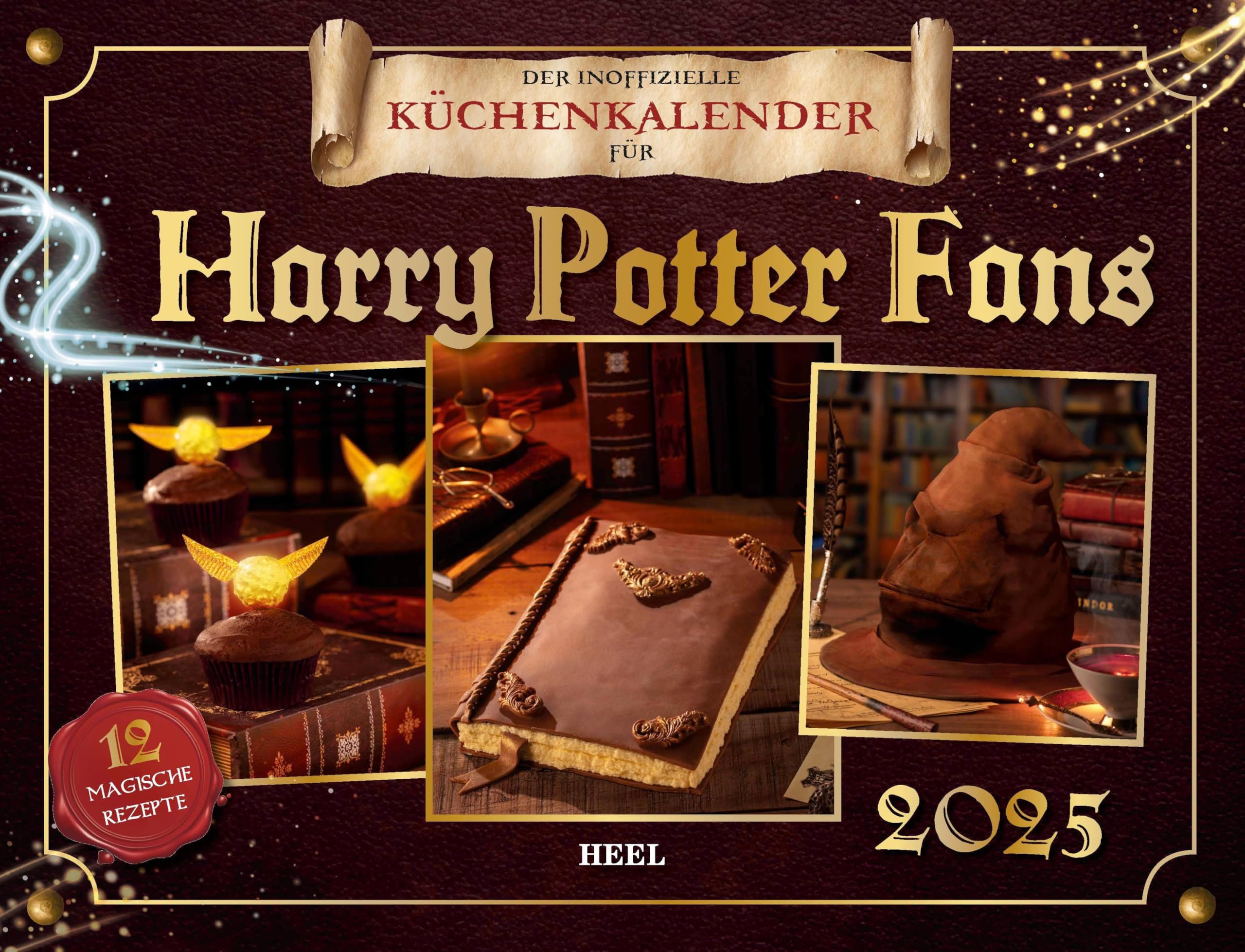 Der inoffizielle Küchenkalender für Harry Potter Fans 2025: mit 12 zauberhaften Rezepten. Das perfekte Geschenk für alle Potterheads. Eintragkalender 2025 book