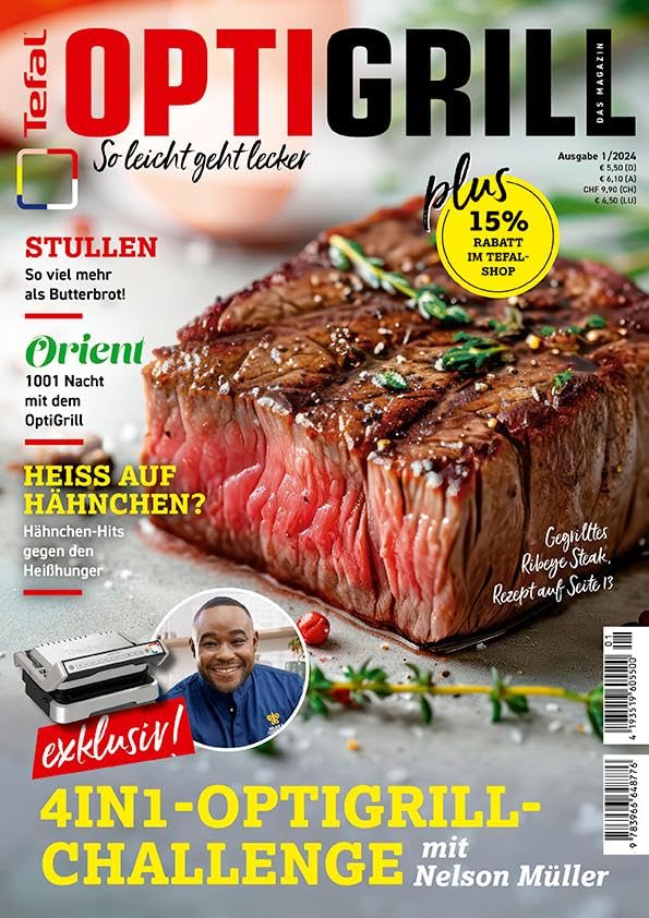 Tefal OptiGrill Magazin: So leicht geht lecker book