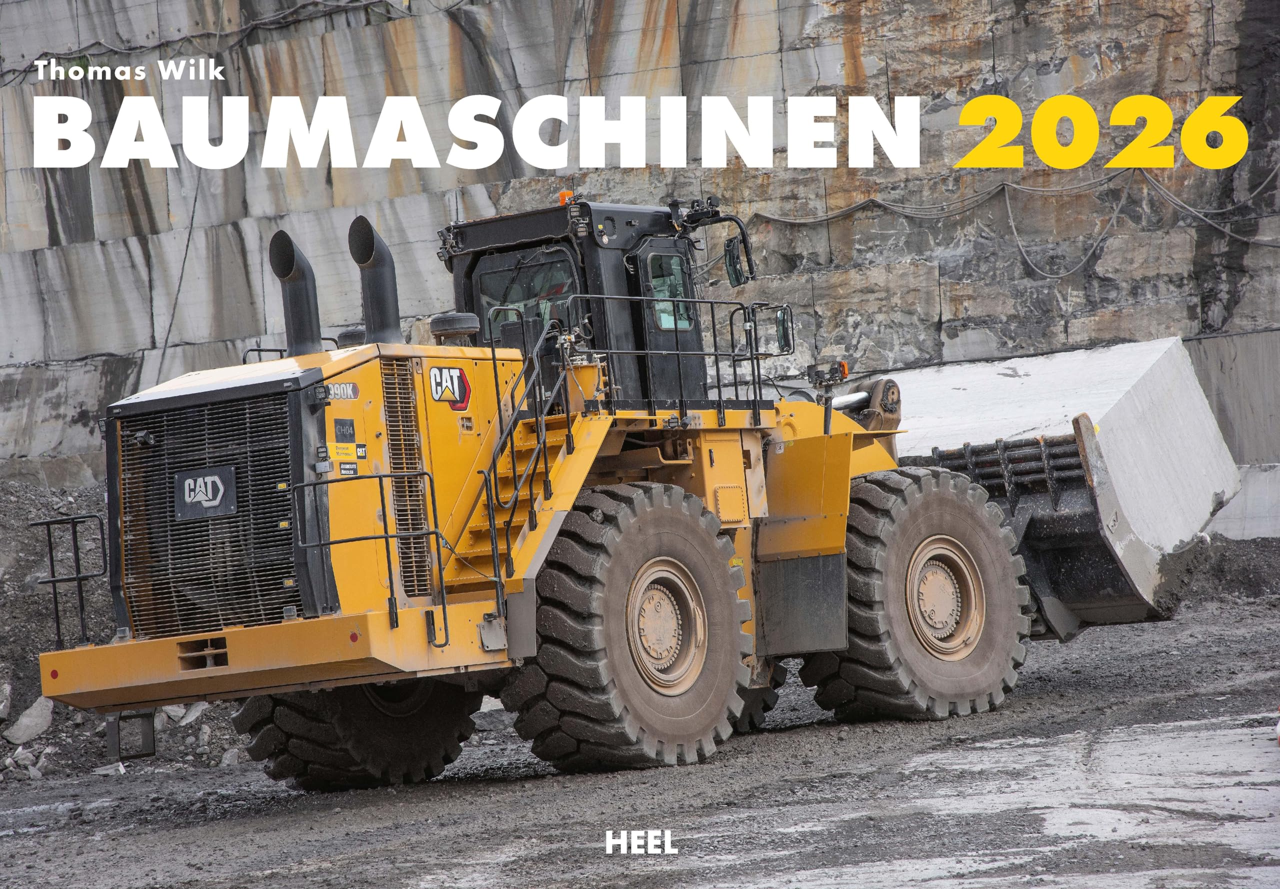 Baumaschinen Kalender 2026: Beeindruckende Aufnahmen riesiger Baumaschinen im Einsatz. Wandkalender Leisure, Home & Garden