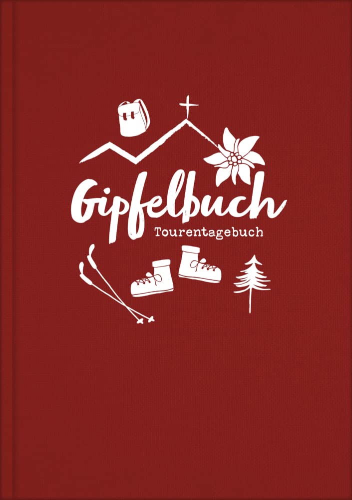 Gipfelbuch, Tourentagebuch, Wandertagebuch | A5 Notizbuch zum Wandern in den Bergen und für Radtouren für Sportler und Familien | Zum Eintragen inkl. Platz für Stempel und Fotos Leisure, Home & Garden