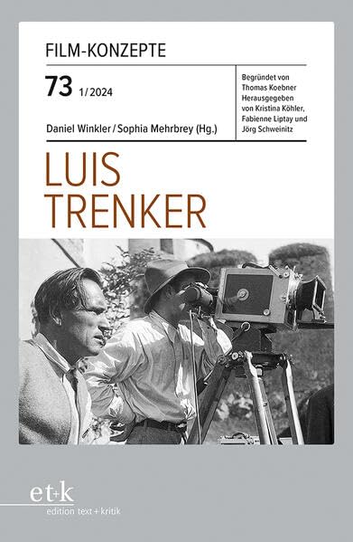 Luis Trenker: Film-Konzepte 73 Film, Art & Culture