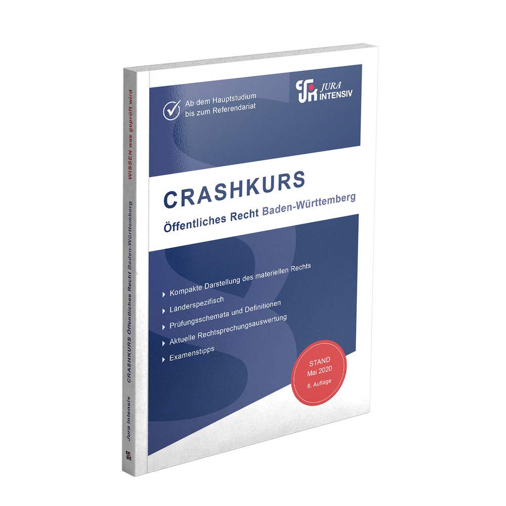 CRASHKURS Öffentliches Recht - Baden-Württemberg Law
