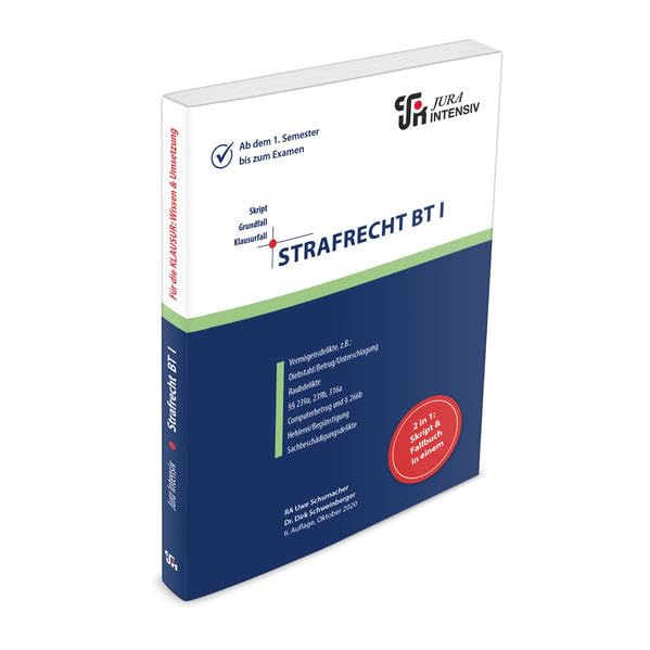 Strafrecht BT I: Wissen - Fälle - Klausurhinweise Law