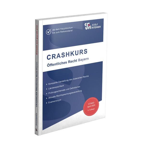 CRASHKURS Öffentliches Recht - Bayern book