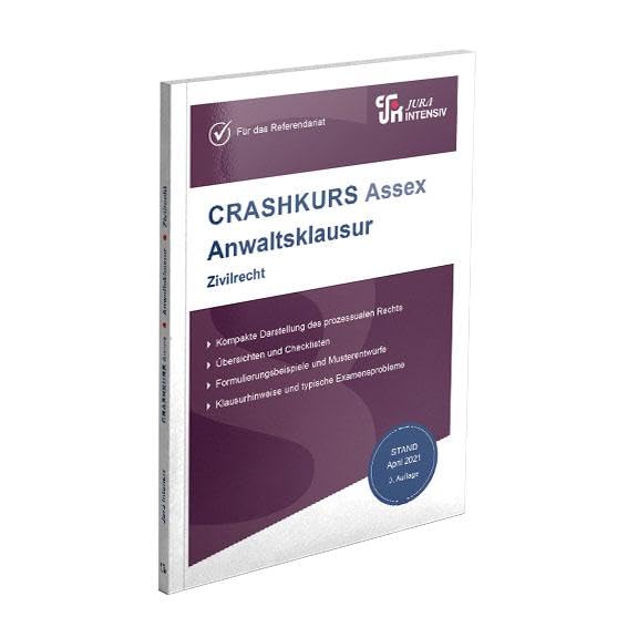 Product Image: CRASHKURS Assex Anwaltsklausur