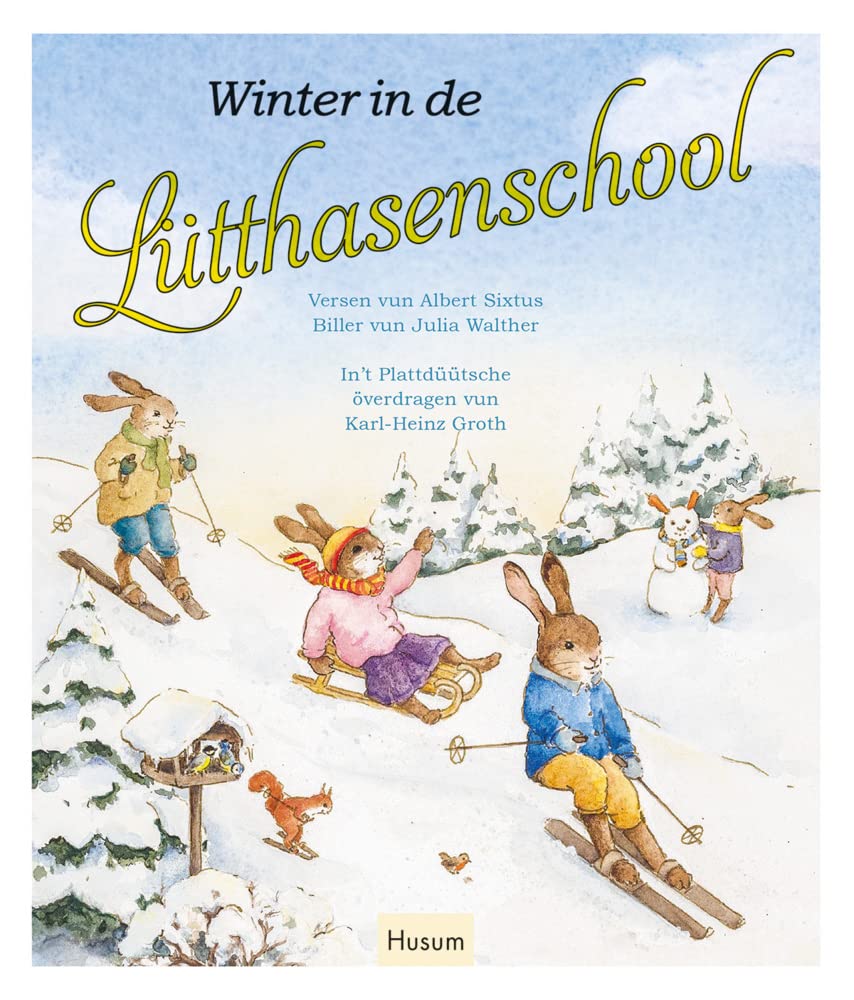 Winter in de Lütthasenschool (Edition Kinderland) Children's books