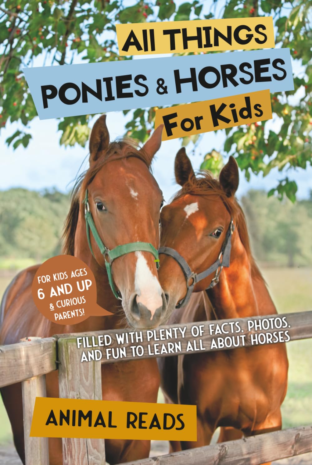 All Things Ponies & Horses For Kids: Filled With Plenty of Facts, Photos, and Fun to Learn all About Horses Non-fiction