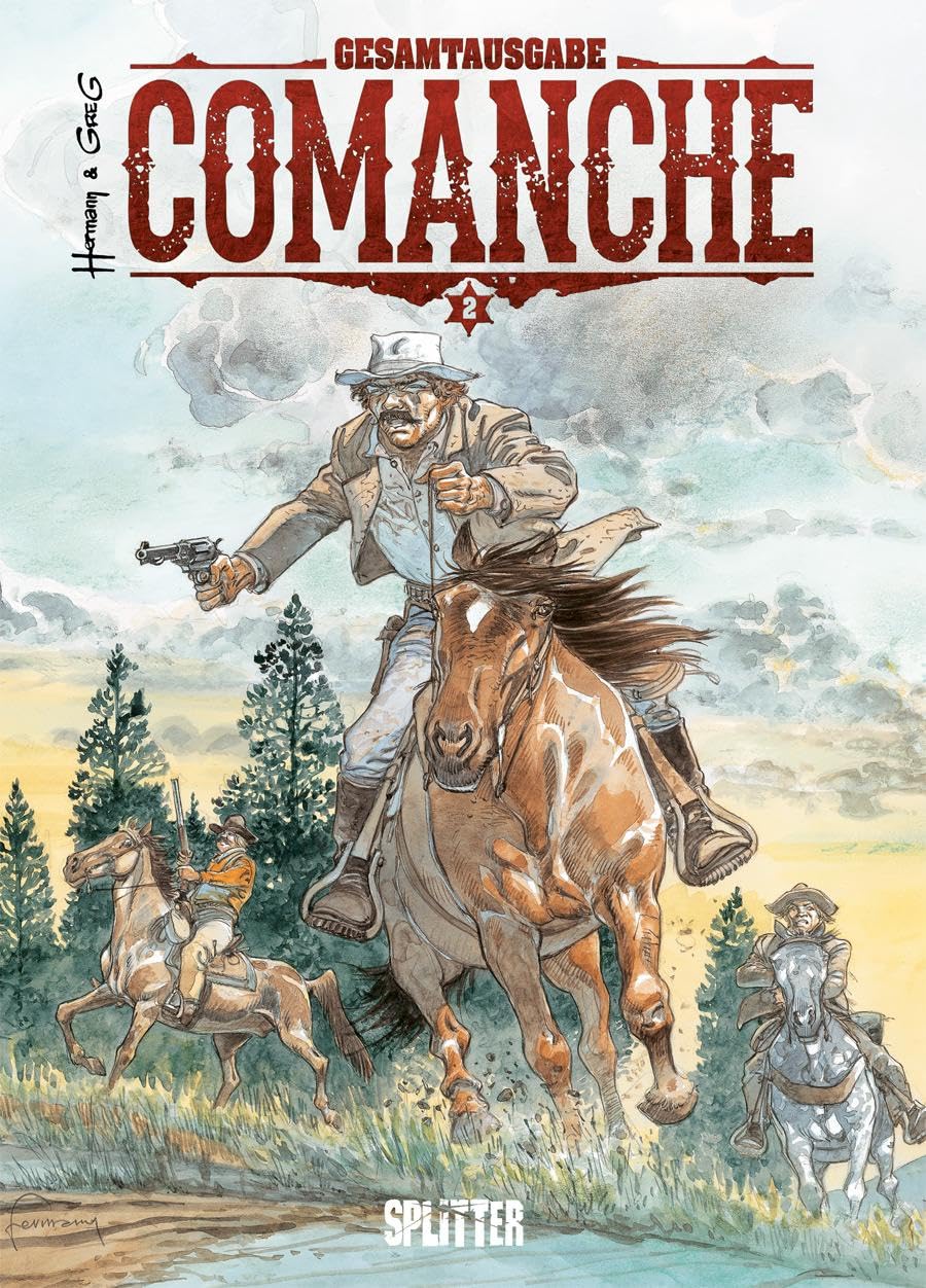 Comanche Gesamtausgabe. Band 2 (4-6) Manga