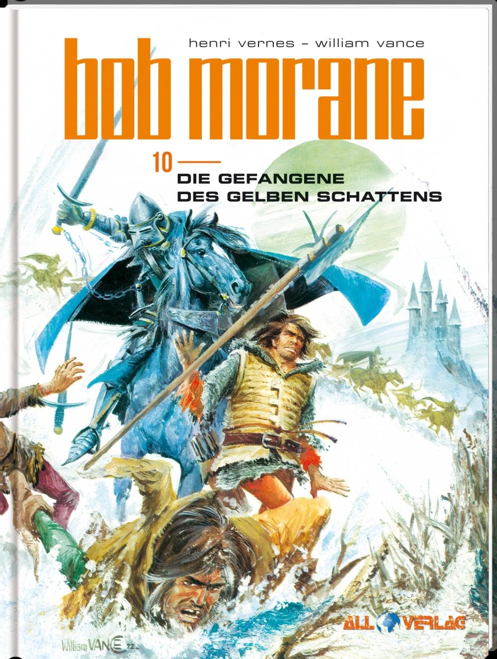 Bob Morane 10: Die Gefangene des gelben Schattens Manga