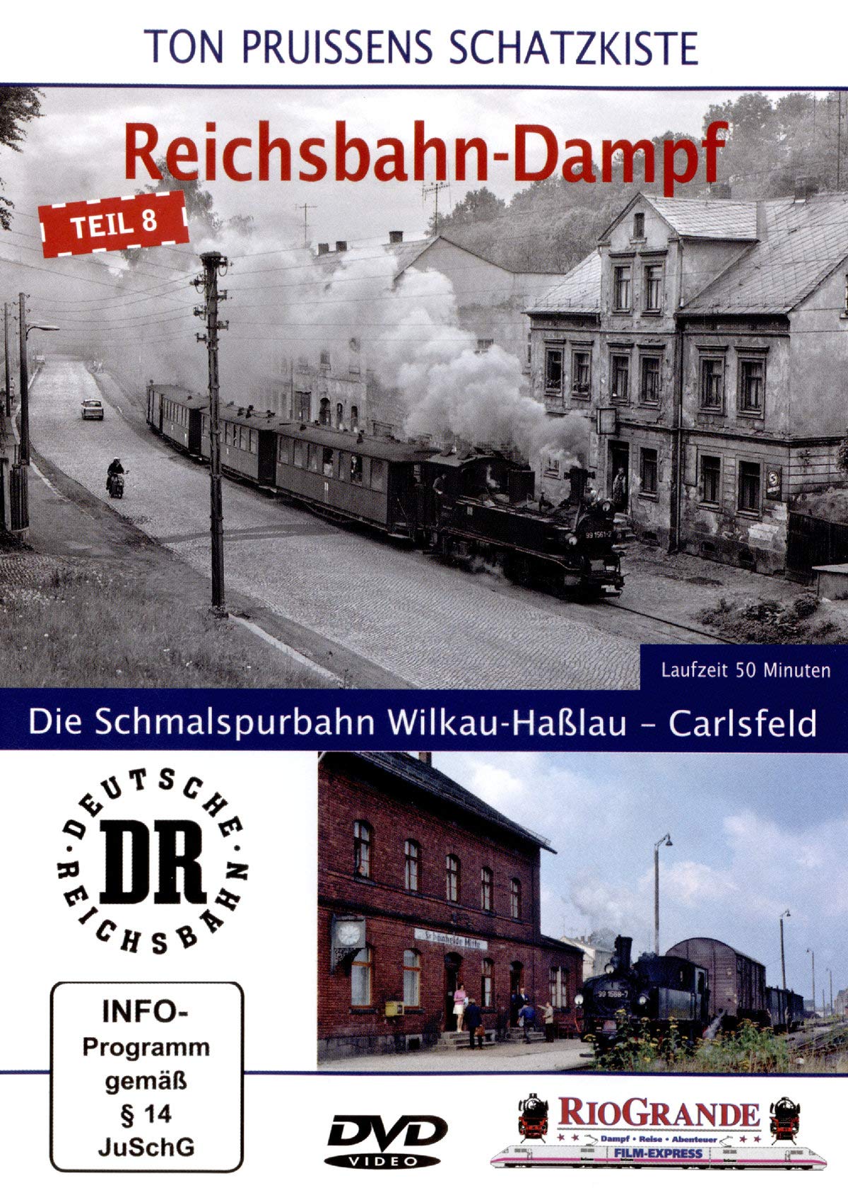 Ton Pruissen - Reichsbahn-Dampf Teil 8 - Die Schmalspurbahn Wilkau-Haßlau - Carlsfeld Movies