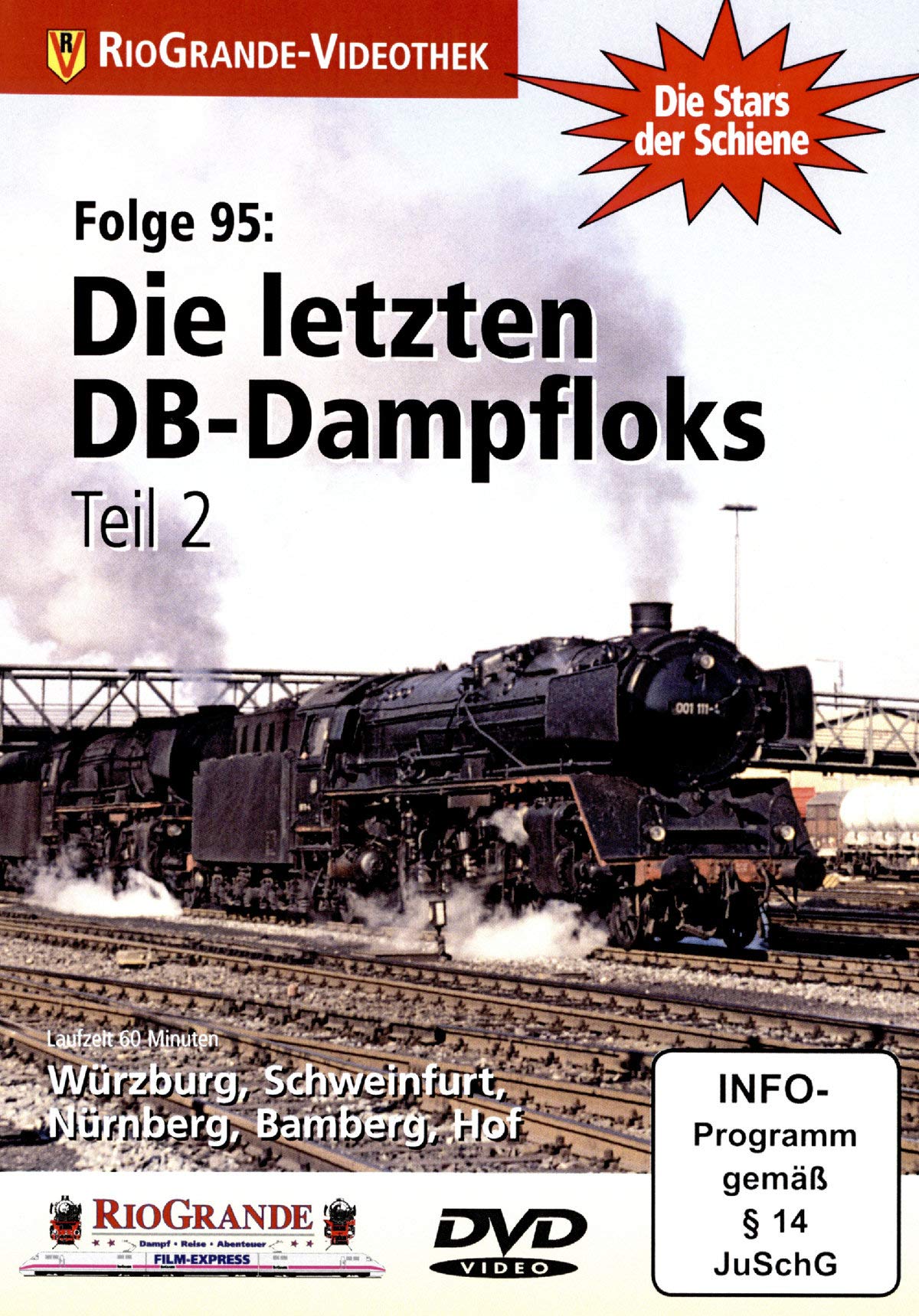 Die letzten DB-Dampfloks Teil 2 - Stars der Schiene Folge 95 Films