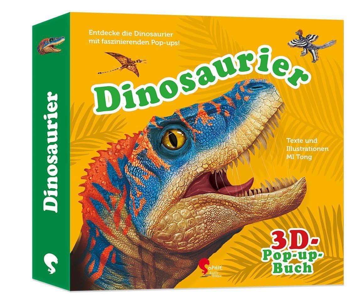 Dinosaurier 3D-Pop-up-Buch Children's books