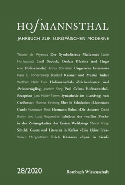 Hofmannsthal – Jahrbuch zur Europäischen Moderne Books