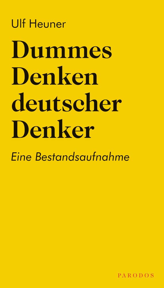 Product Image: Dummes Denken deutscher Denker