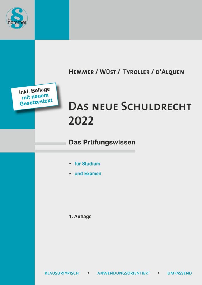Das neue Schuldrecht 2022 Law